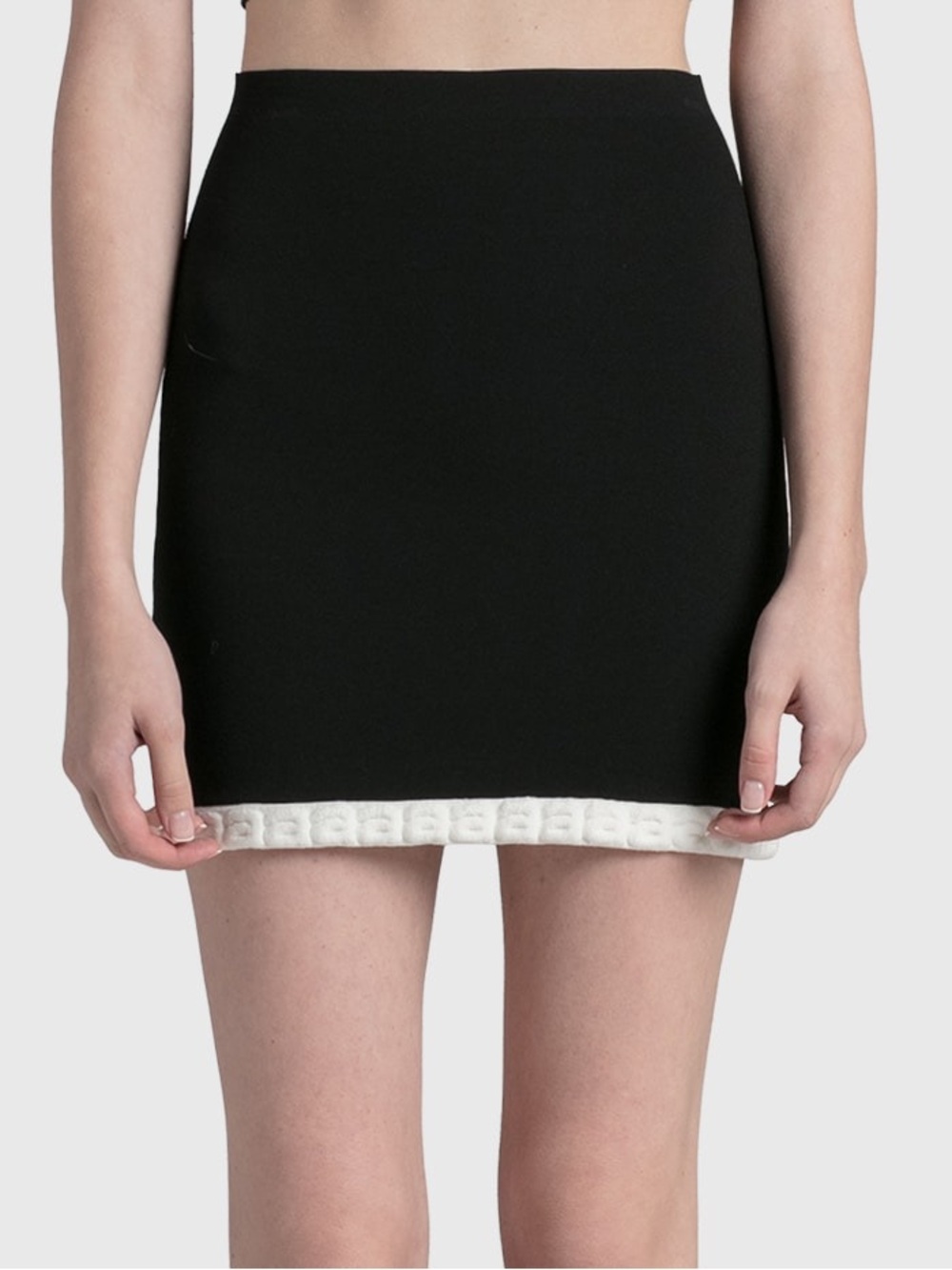 T by Alexander Wang Logo Trim Mini Skirt